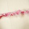 2 Yards Hot Pink Satin Trim With Polyester Lace Overlay Wide Ruffled Lace